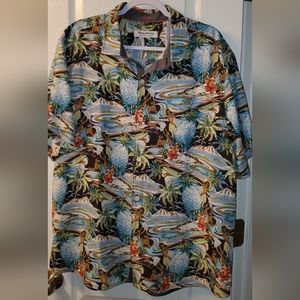 Tommy Bahama Hawaiian Shirt - XL (78)